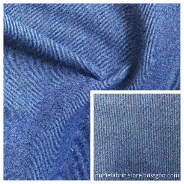 100% polyester stickad tyg bunden polär fleece